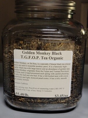 Golden Monkey Black Tea /oz