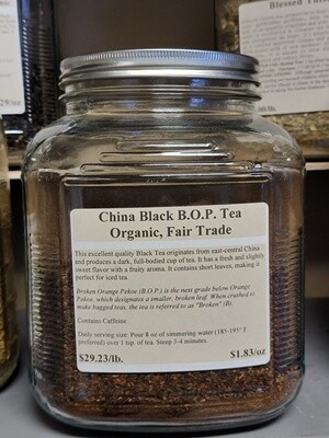 China Black Tea /oz
