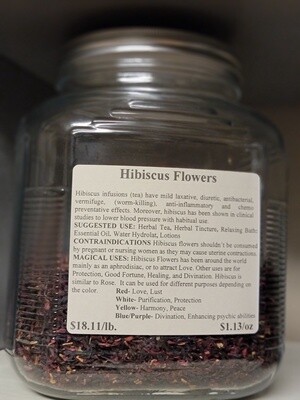 Hibiscus Flower /oz