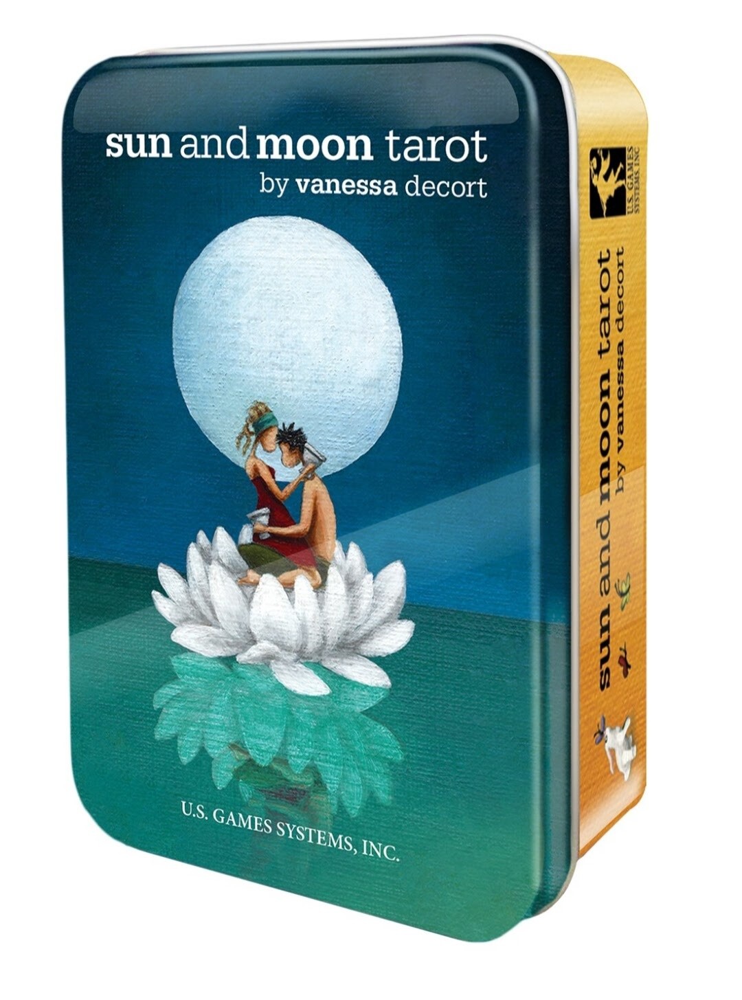 Sun and Moon Tarot in a Tin