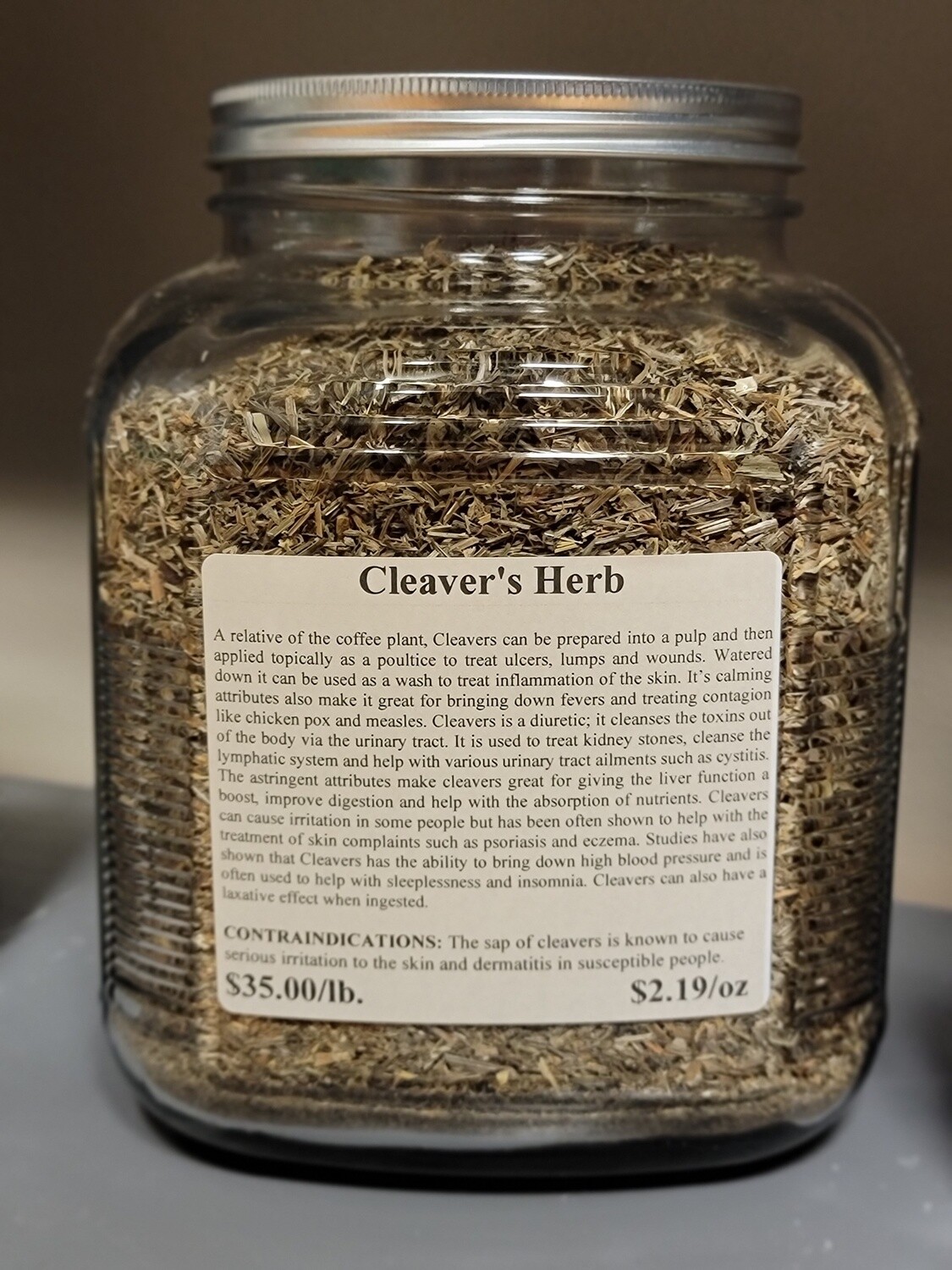 Cleavers Herb /oz