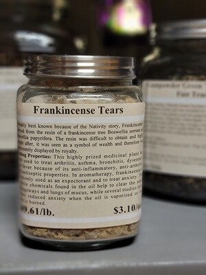 Frankincense Tears /oz