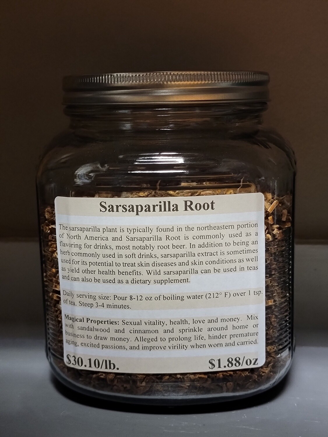 Sarsaparilla Root /oz