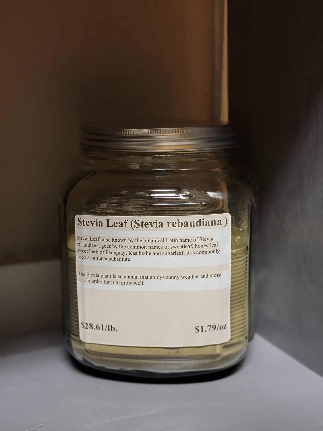 Stevia Leaf Powder /oz
