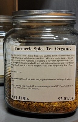 Turmeric Spice Tea /oz