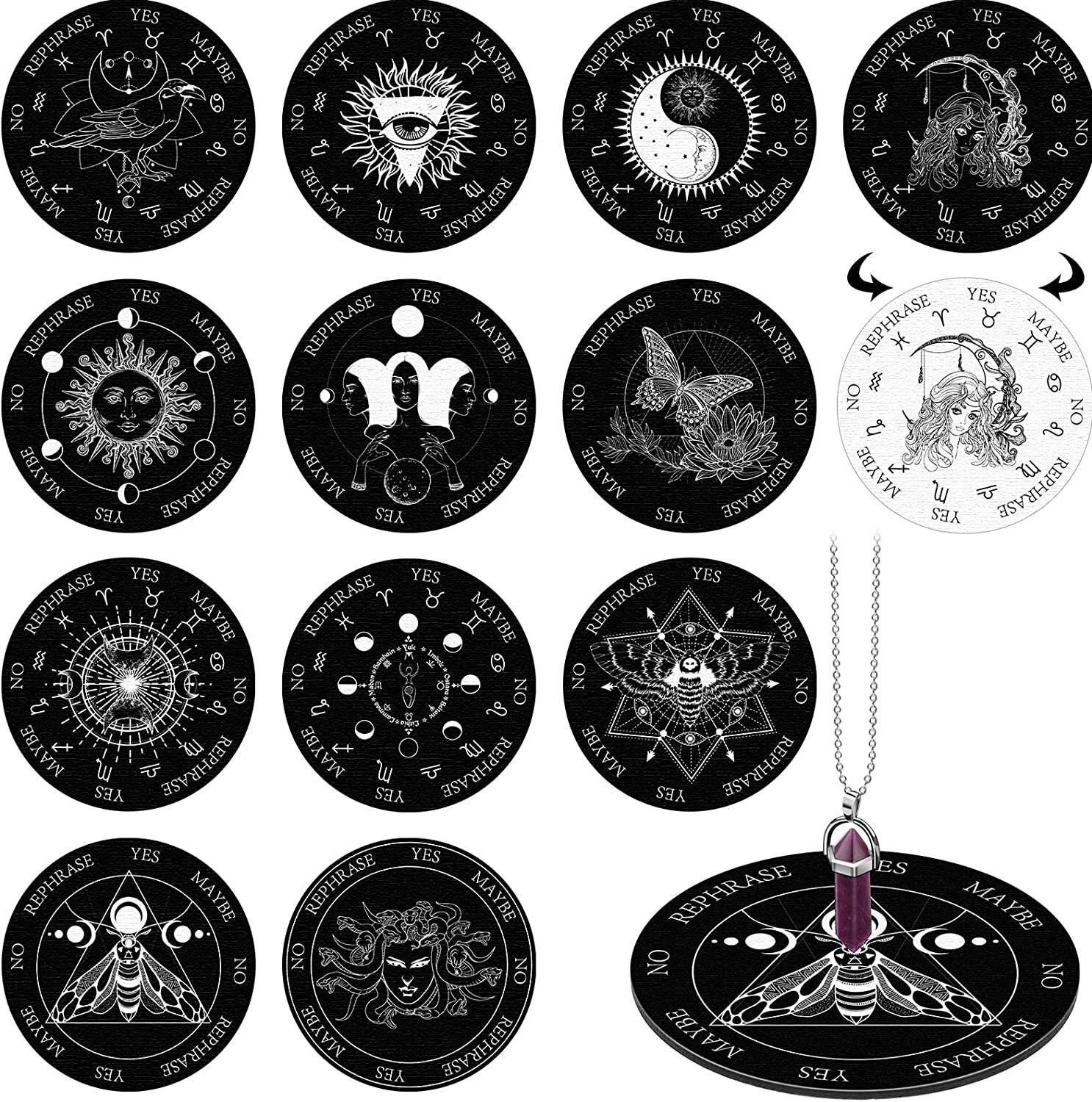Round Star Pendulum Board