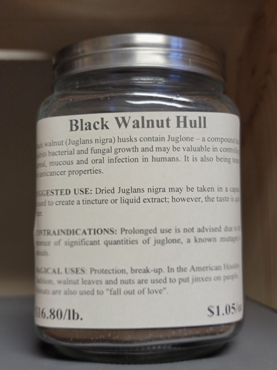 Black Walnut Hull /oz