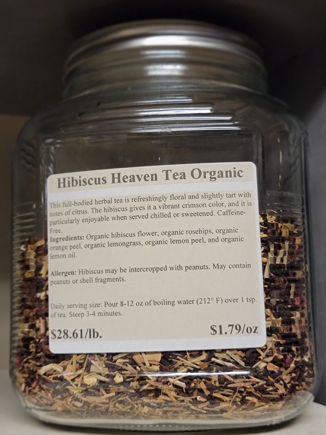 Hibiscus Heaven Tea /oz