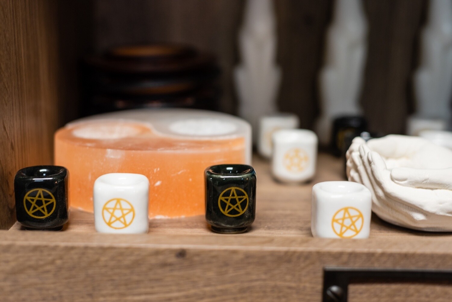 Ceramic Chime Candle Holder