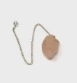 Rough Stone Pendulum Rose Quartz