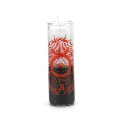 Double Action Evil Eye Multicolor 7 Day Prayer Candle