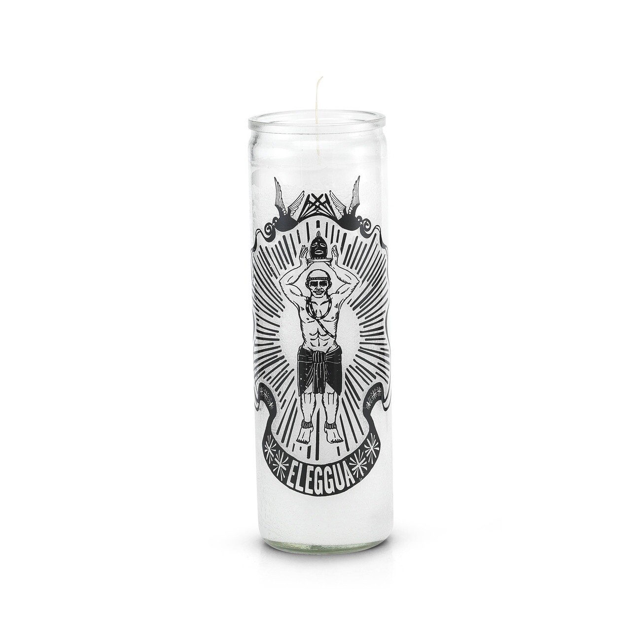 Ellegua 7 Day 1 Color Prayer Candle