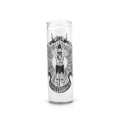 Ellegua 7 Day 1 Color Prayer Candle