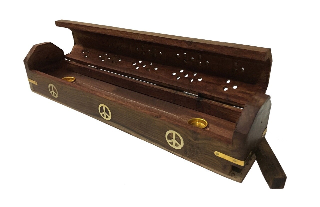 Wooden Coffin Box