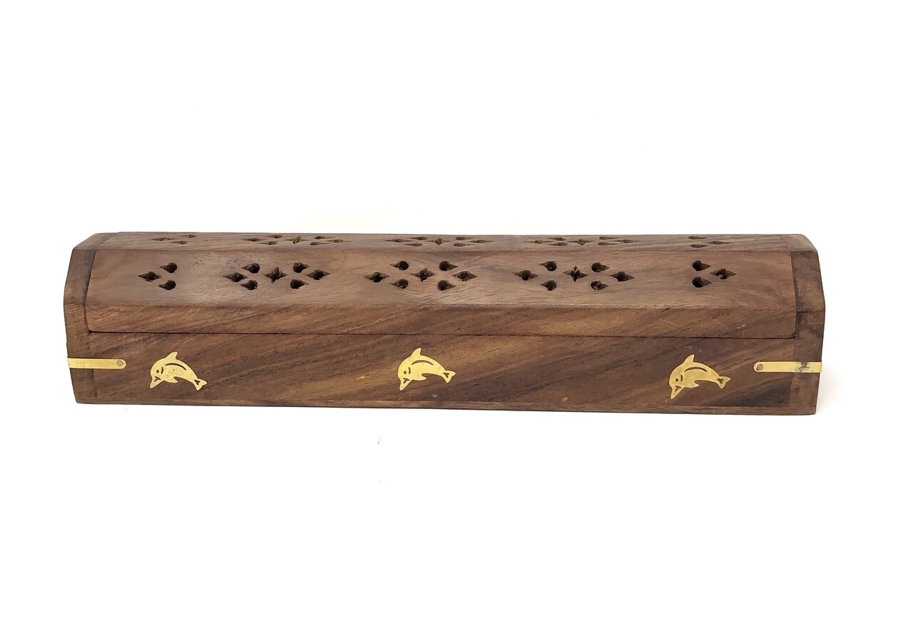 Wooden Coffin Box