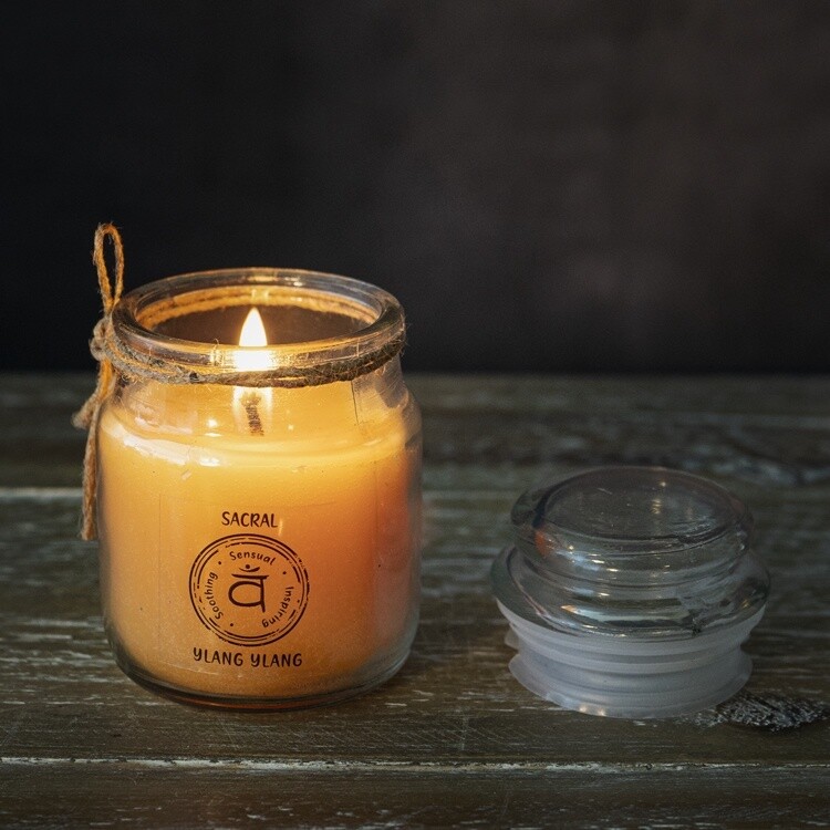 Sacral Chakra Scented Candle C/42