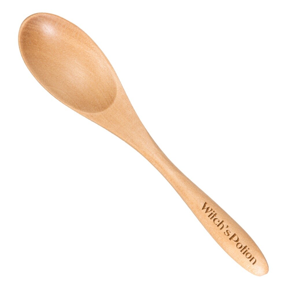 Witchs Potion 6in L Wooden Spoon C/12