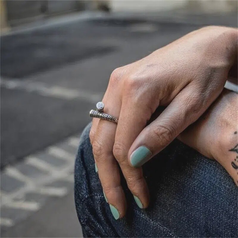 Viking Amulet Pattern Ring