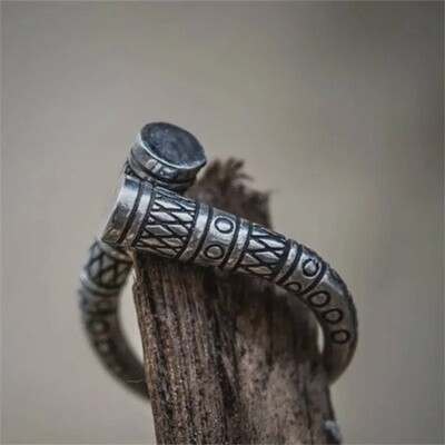 Viking Amulet Pattern Ring