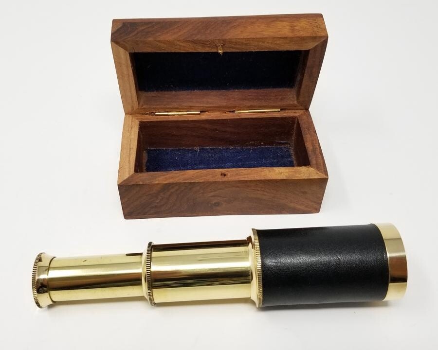 6 &quot; Telescope in Wooden Box