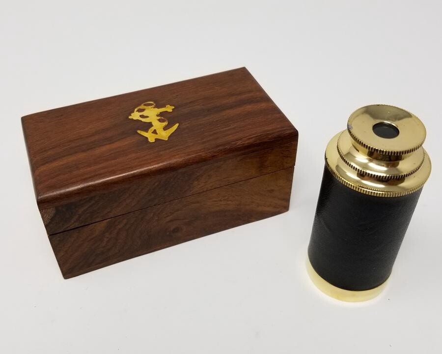 6 &quot; Telescope in Wooden Box