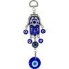 Evil Eye  - Blue Inlay Fatima Hand w/ Evil Eye