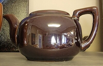 Small Dark Brown Tea Pot