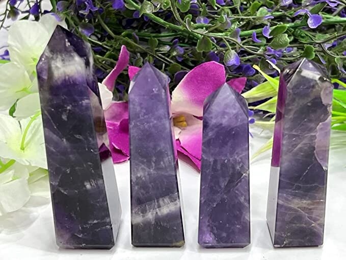 Healing Crystal Tower | - Amethyst