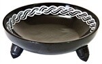 Black Soapstone Celtic Knot Charcoal Burners 1