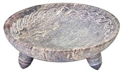 Natural Soapstone Celtic Knot Charcoal Burners