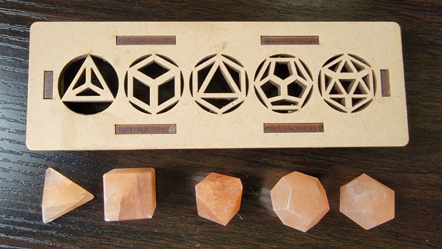 Sacred Geometry Set, Colour: Citrine