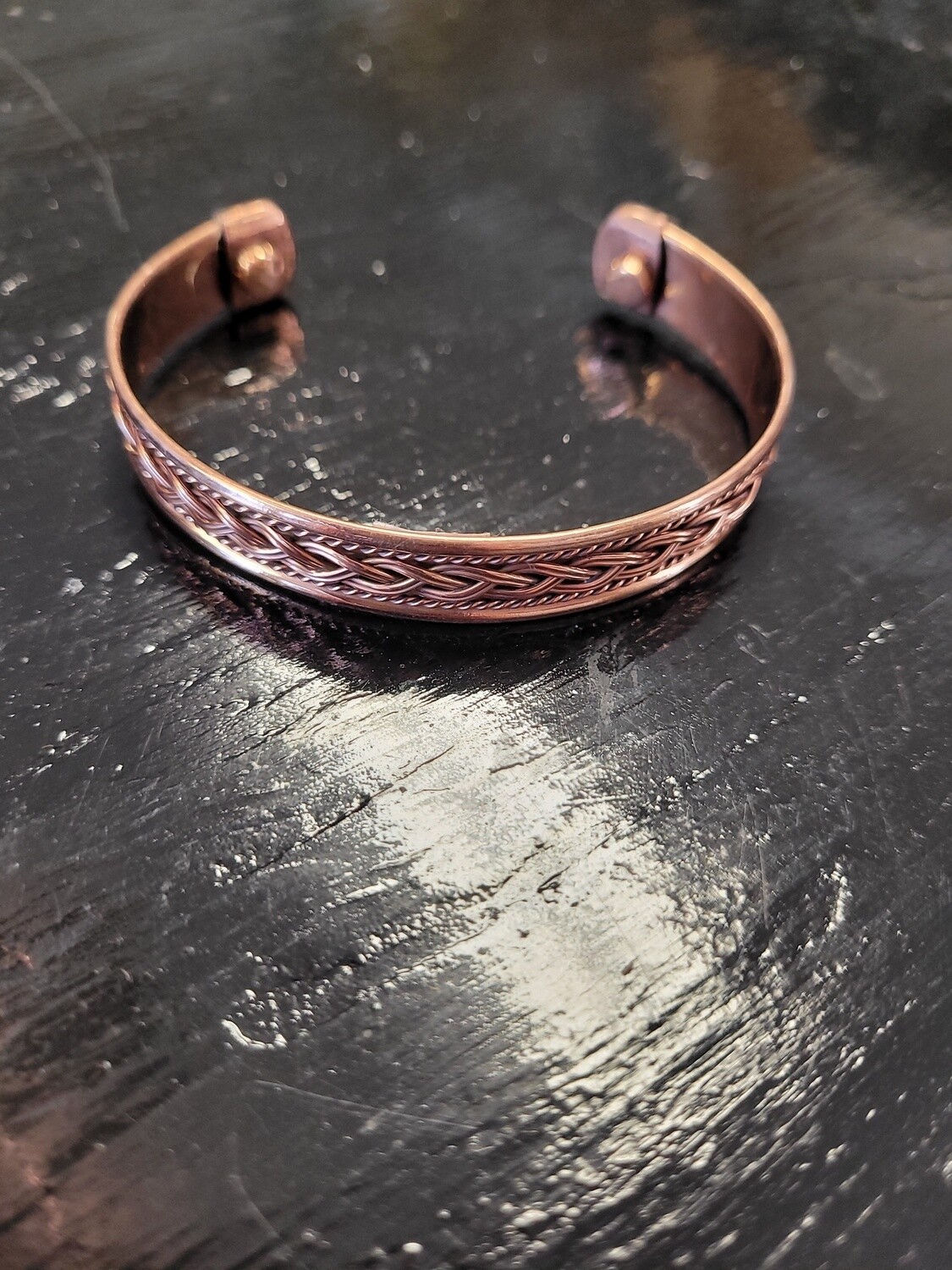 Copper Bracelet Magnetic - Plat