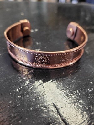 Copper Bracelet Magnetic - 7 Chakra