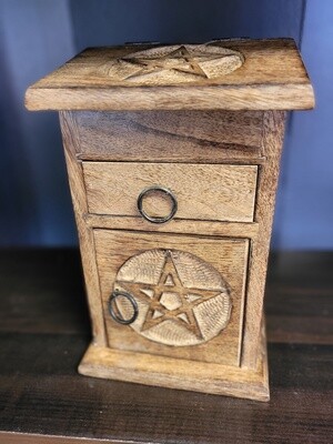 Wooden Storage Almirah - Pentacle