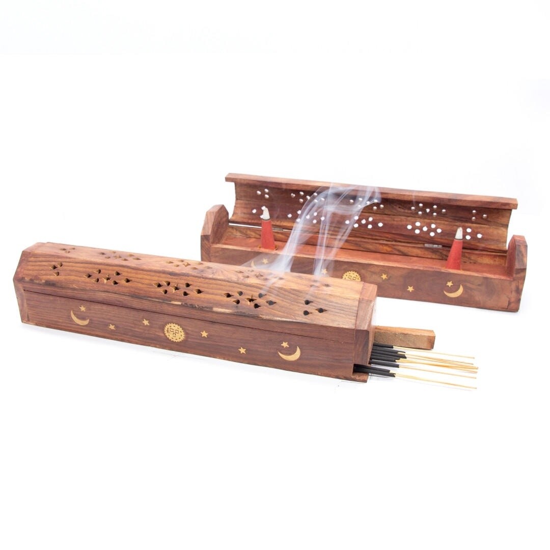 Wooden Coffin Box