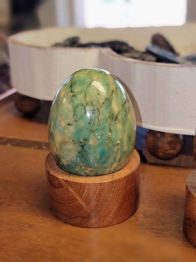 crystal eggs