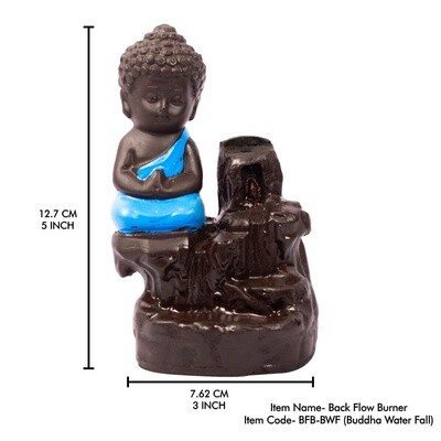 Back Flow Burner - Buddha Water Fall