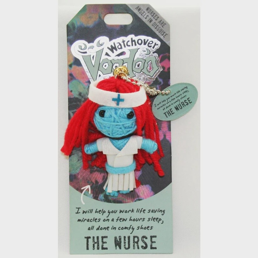Watchover Voodoo Dolls Keychain, Design: The Nurse