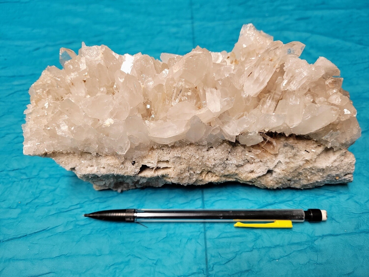 Clear AR Quartz Large Clusters / $3 per oz