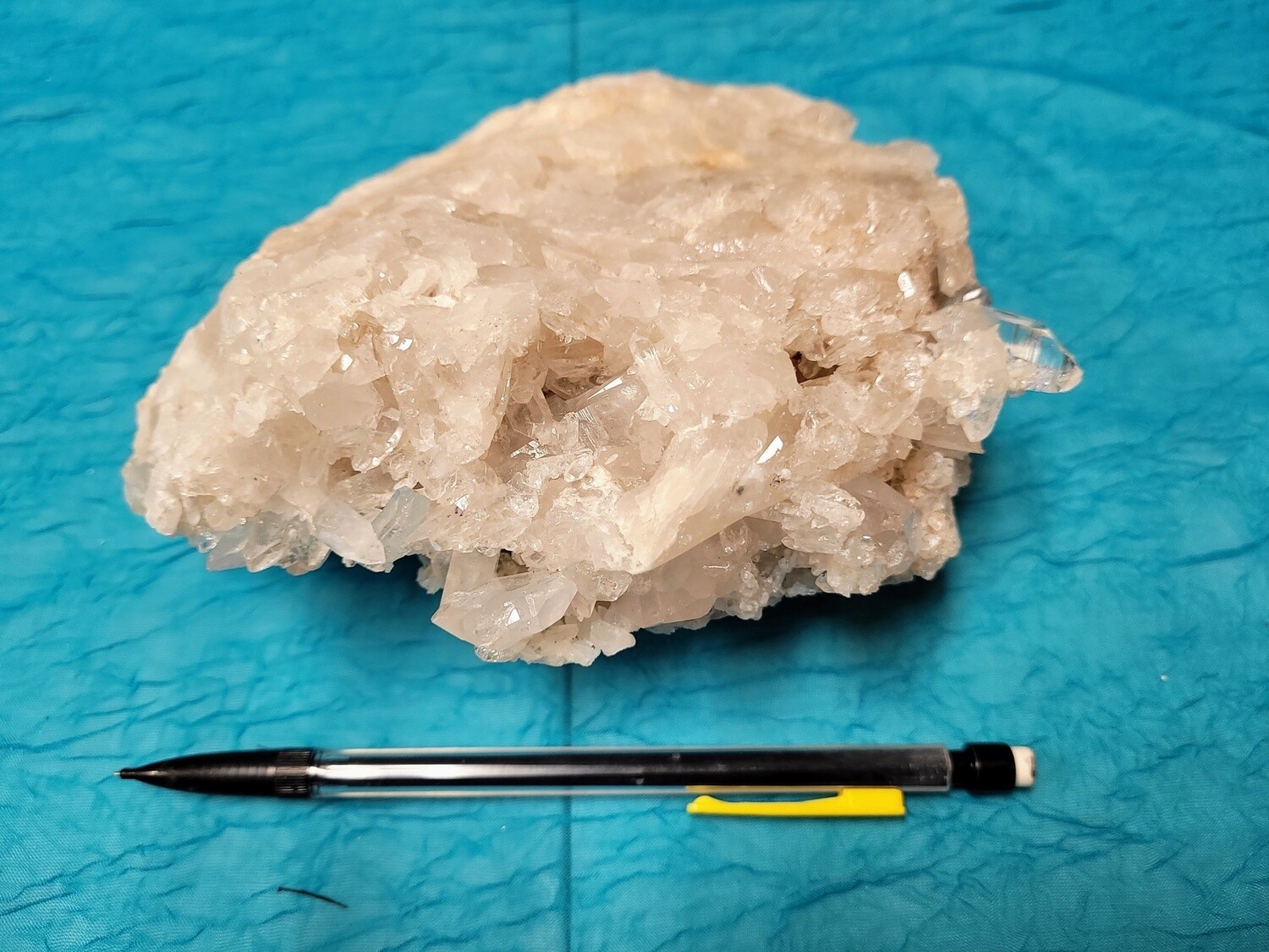 Clear AR Quartz Large Clusters / $3 per oz