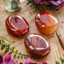 Carnelian Palm Stone