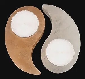Yin Yang Candle Holder