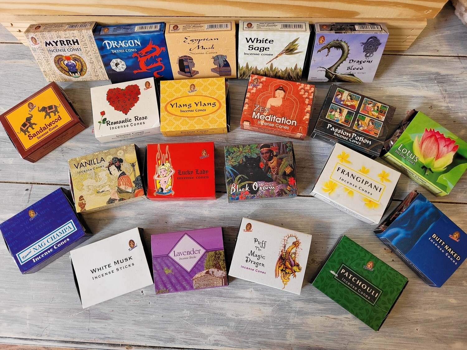 Incense Cones - 10 ct box