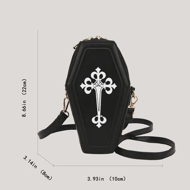 Coffin Crossbody Purse