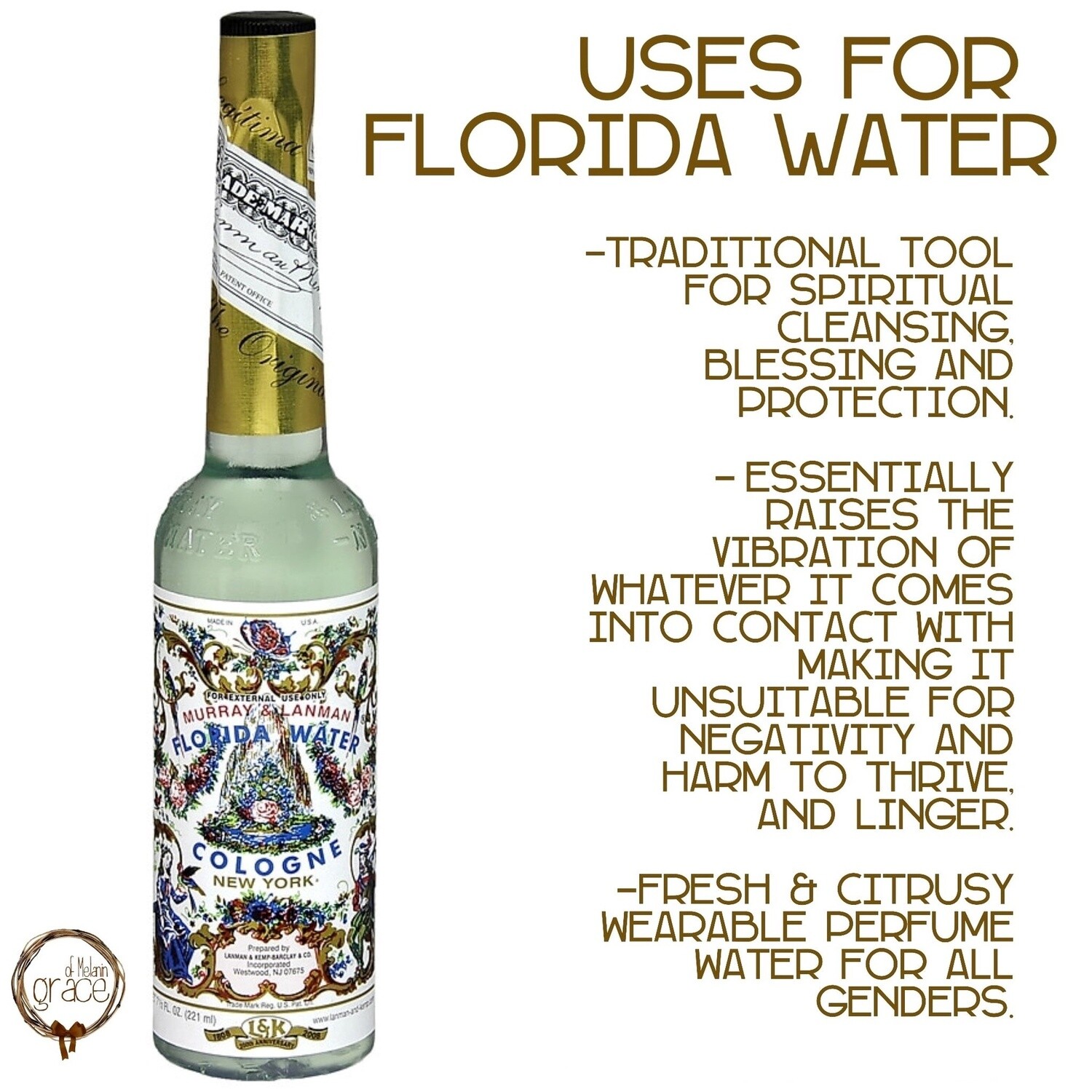 Florida Water Cologne, Type: Florida Water Cologne