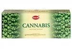 Hem Incense Sticks 20ct., Scent: Cannabis