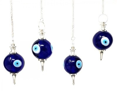 Evil Eye Ball Pendulum with Chain