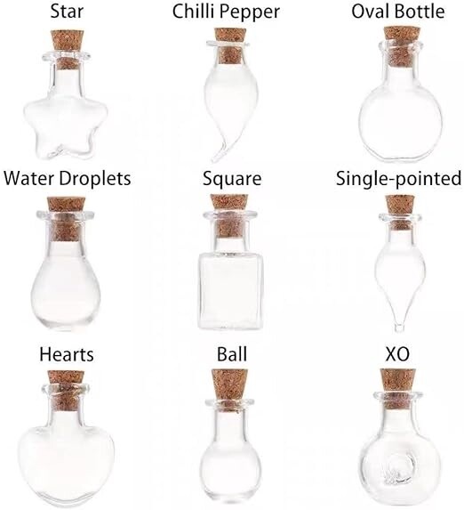 Jars / Bottles - Supplies, Design: Wishing Bottle - Random Pick