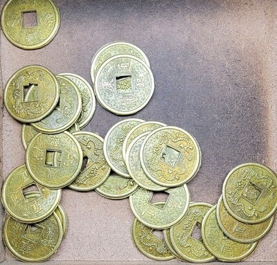 Chinese Coins - Large 42mm (Pk 25)