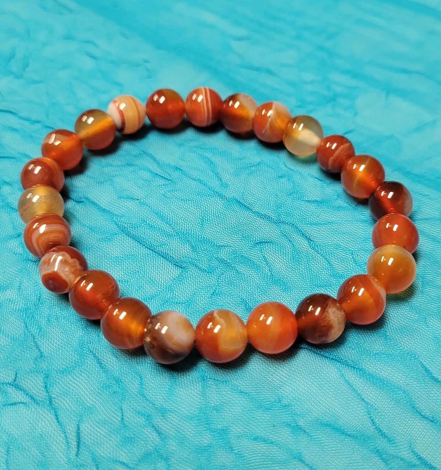 GEMSTONE BEAD BRACELET